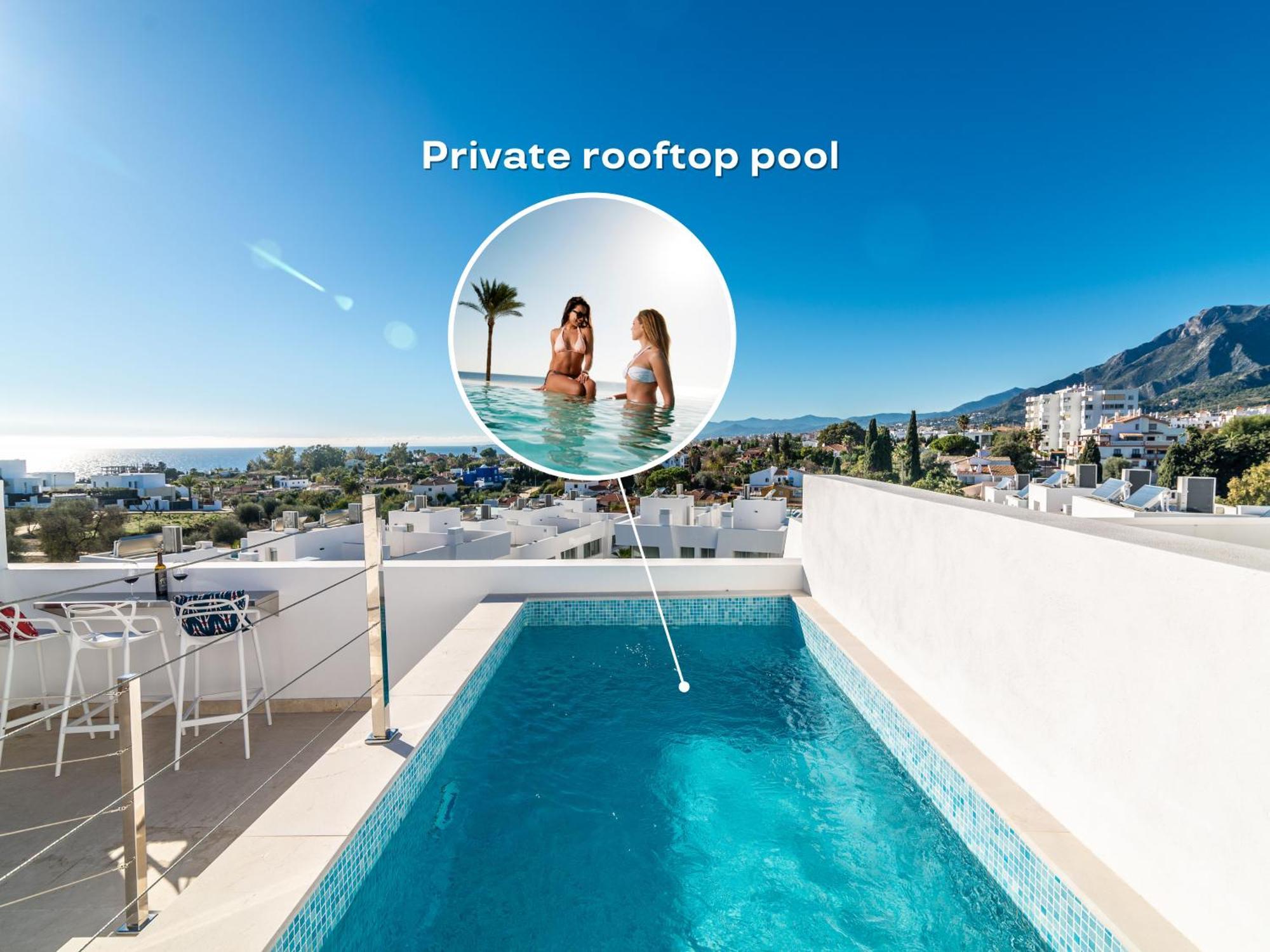 Vacation Marbella I Casa Isabel, Private Pool With Infinity Views, Bbq, New Built, Luxury Condo, Top Location Luaran gambar